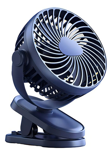 Clipe De Carro Ventilador Mini Usb Portátil Recarregável