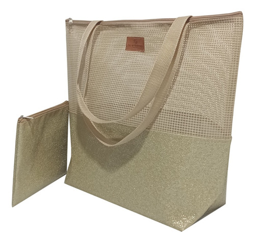 Bolsa De Praia E Necessaire - Linha Shine