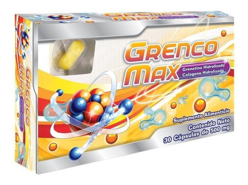 Grenco Max / Grenetina Hidrolizada/ C/30 Caps Natutech