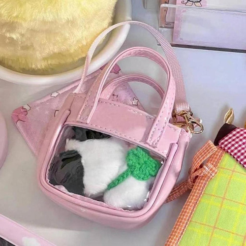Bolsa En Miniatura Para Casa De Muñecas, Juguetes, Correa