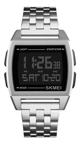 Reloj Para Hombre Skmei Digital Watch 1368si Plateado