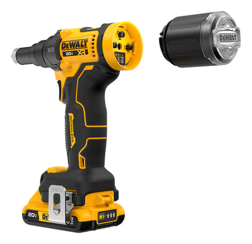 Rebitador A Bateria 20v Dewalt Dcf403b 2 Bateri 5a+bivolt