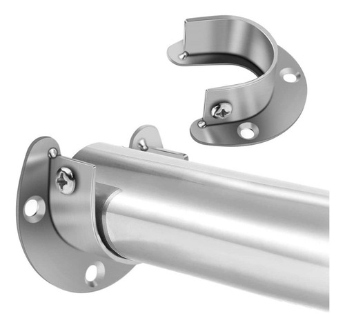 8×piezas Soporte Para Barra Armario Brida En Forma U
