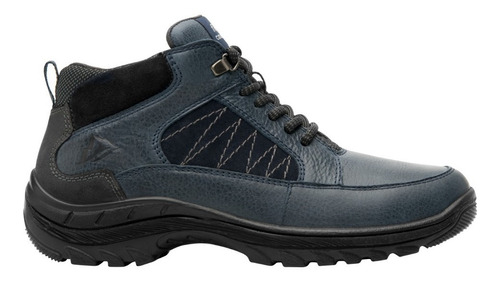 Bota Hombre Flexi Country 66518 Piel Azul Botín Outdoor Gnv®