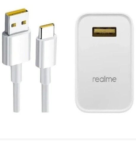 Cargador Realme Carga Rapida 3.0 20w Usb Tipo C 