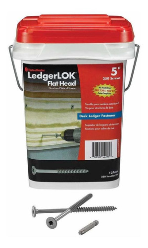 Fastenmaster Ledgerlok Tornillo Estructural Acero Epoxi