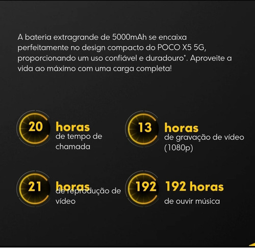 Xiaomi POCO x5 5G Global Dual SIM 256 GB negro 8 GB RAM