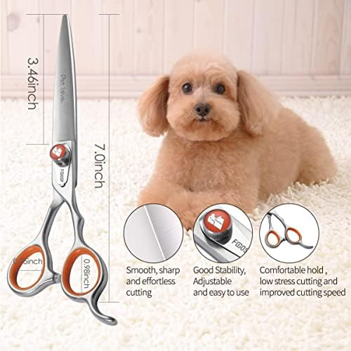 Fogosp 7 Tijeras De Peluquería Canina Tijeras De Peluquería