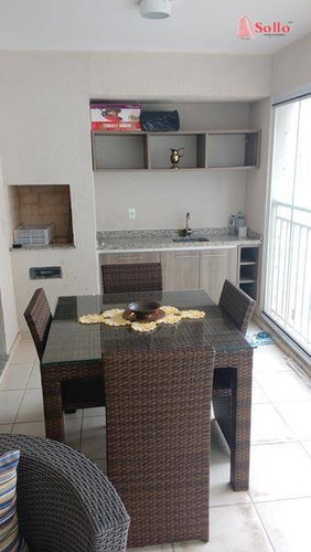 Imagem 5 de 19 de Condomínio Supera Apartamento 128m² 3 Suítes E 3 Vagas - Vila Leonor - Guarulhos/sp - Ap0192