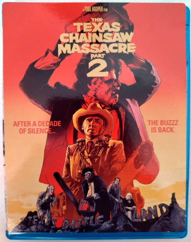 Texas Chainsaw Massacre Part 2 Blu-ray Tobe Hooper Masacre