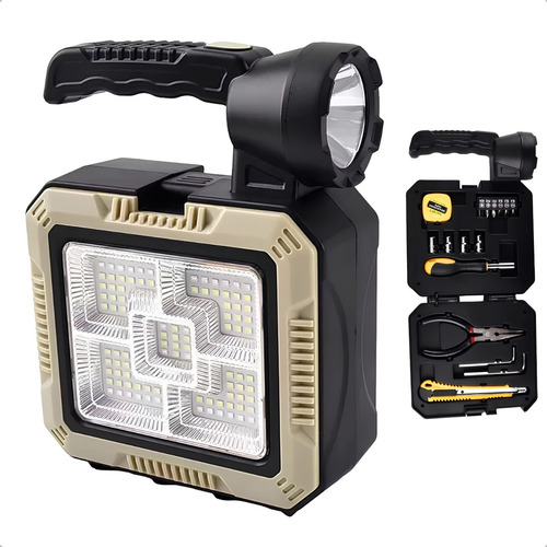 Linternas Tacticas Linterna Solar Recargable+kit Herramienta
