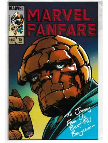Revista Comic Marvel Fanfare 15 July