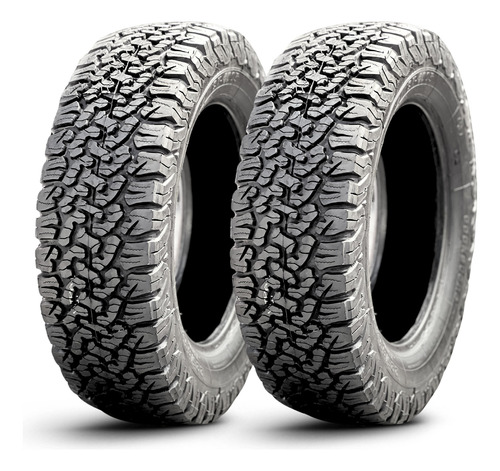 Kit De 2 Pneus Aro 17 225/65r17 Remold Premium At Borrachudo