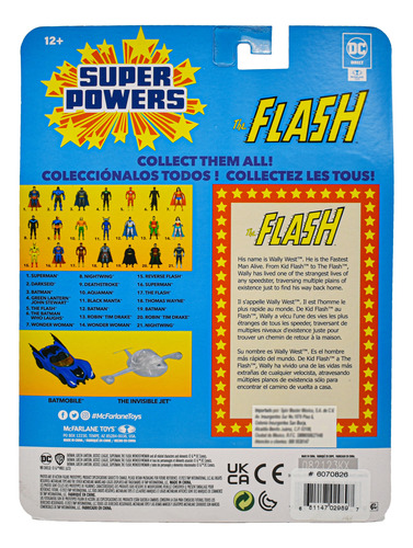 Dc Super Powers Pack 3 Figuras 12 Cm Mcfarlane Toys
