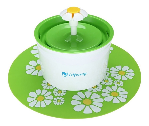 Imagen 2 de 5 de 1.6 L Automático Bebedero Mascota Filtro Recipiente Perro Ga