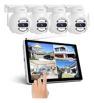 Comprar Nvr Srihome Con Pantalla Y 4 Camaras Domo 5 Mp Audio V\u002F Noct