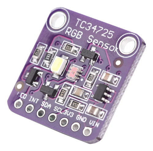 Modulo Reconocimiento Sensor Color Luz Rgb Roja Para Despue