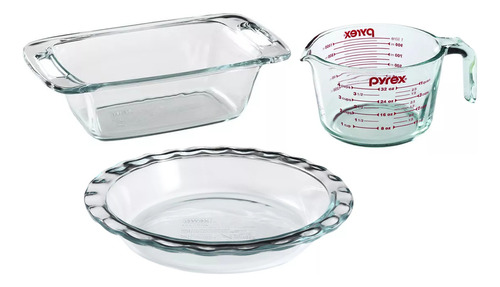 Set Moldes De Vidrio Templado Para Horno Reposteria Kuchen