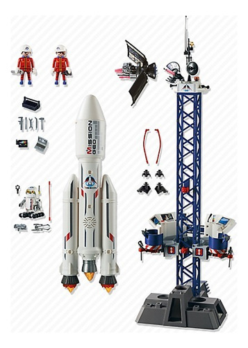 Playset Playmobil 6195 City Action Space Base