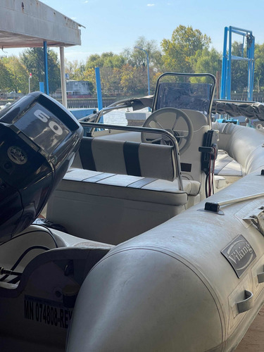 Imagen 15 de 20 de Semirrigido Viking 490 Mercury 60 Hp 4 Tiempos No Bim