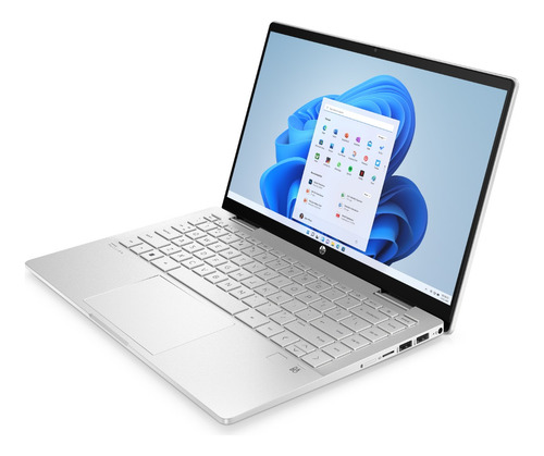 Notebook Hp 14-ek0010la Táctil Natural Silver 8gb De Ram 512 Natural Silver