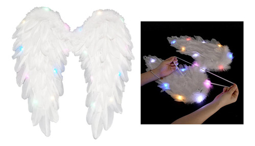 2 Alas De Ángel Alas De Plumas Para Fiestas Festivas