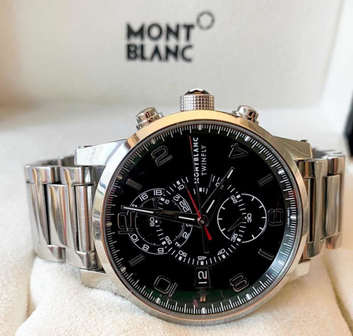Montblanc Timewalker Twinfly Chronograph,43mm E 2 Pulseiras!