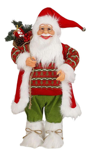 Standing Santa Claus Doll Christmas Decoration Collectible