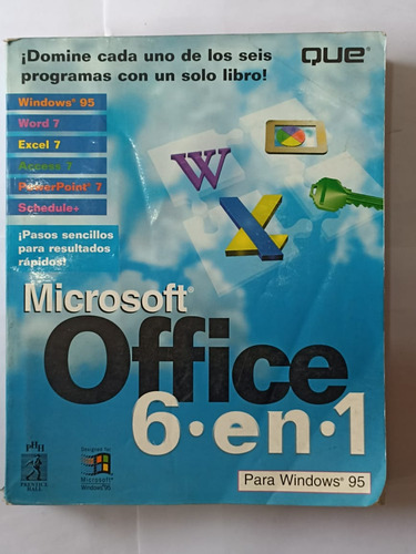 Microsoft Office 6 En 1 Para Windows 95 Prentice Hall (Usado)