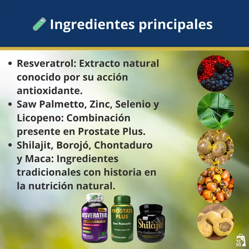 Resveratrol +prostate +shilajit
