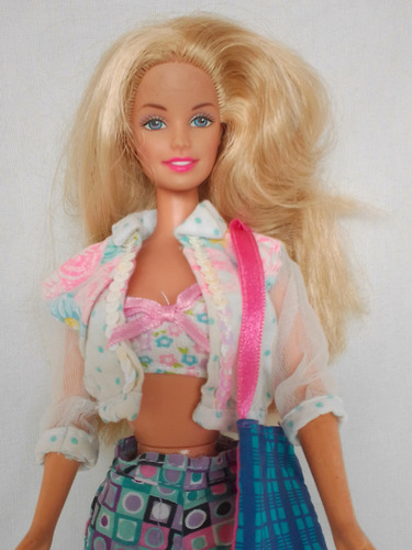 Barbie Beach And Party Con Accesorios De Mattel 1966 (Usado)