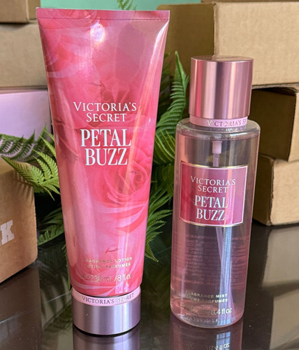 Petal Buzz Body Mist Y Locion En Crema Victoria Secret