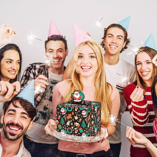 Para Caja De Regalo Sorpresa De Explosión Navideña