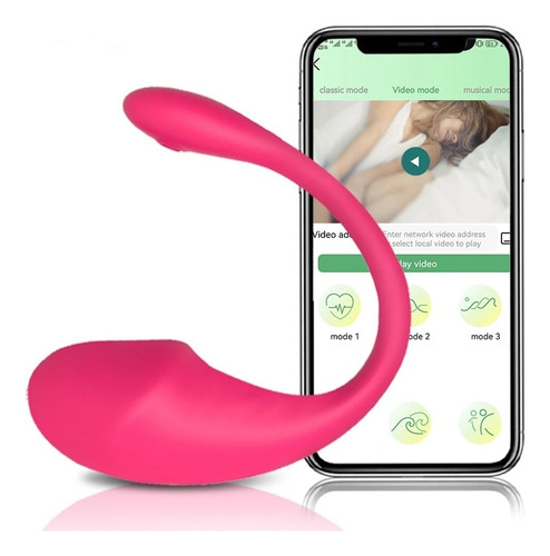 Consolador Vibrador Inalámbrico Con Bluetooth