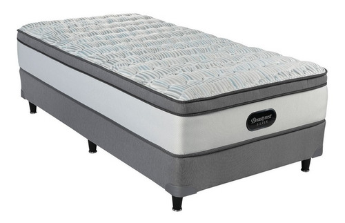 Sommier Europea Simmons Beautyrest Silver 1 plaza de 190cmx80cm