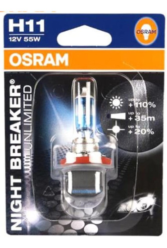 Lâmpada Night Breaker Unlimited H11 - Osram