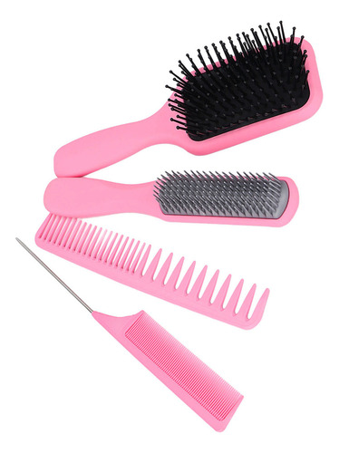 Cepillo Desenredante Juego De 4 Cepillos Para El Cabello P