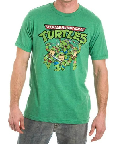 Remeras Tortugas Ninja Nickelodeon Originales Import Nuevas