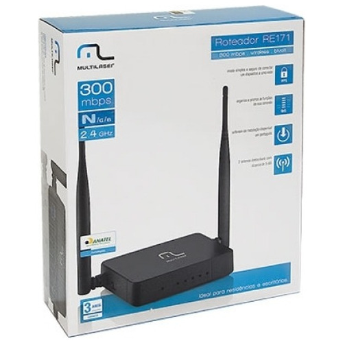 Router Wifi Multilaser 4lan 1wan 300mbps Por Mayor