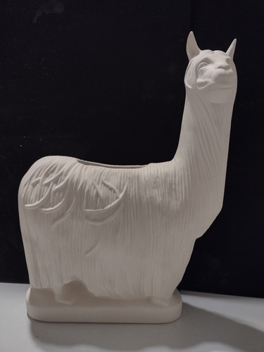 Bizcocho Ceramico Maceta Con Forma De Llama