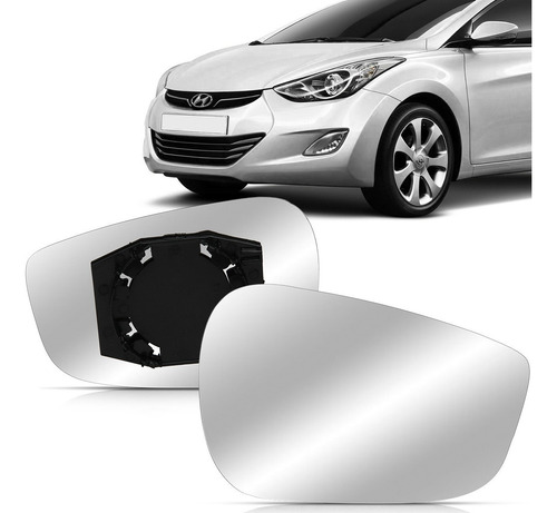 Lente Espelho Retrovisor Elantra 2011 2012 2013 2014