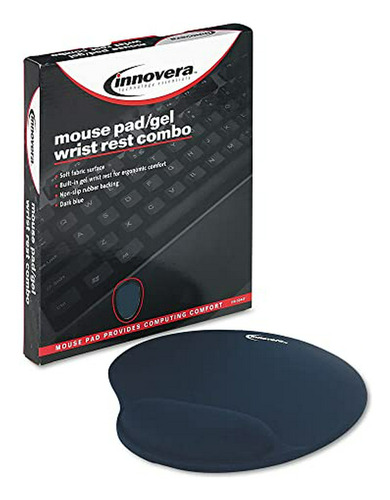 Mousepad Ergonómico Con Base Antideslizante Y Soporte De Gel
