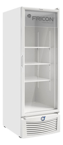 Freezer Vertical 569l Fricon Vcet569v Pt Vidro Branco 127v