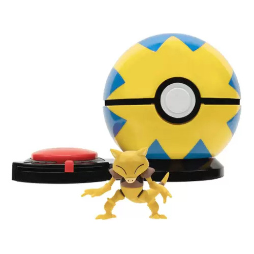 Figura Pokemon Abra Ataque Surpresa Quick Ball Sunny 2775