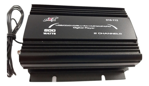 Amplificador Mini 2 Canales 800w Pmpo Fm Usb Aux 010-112