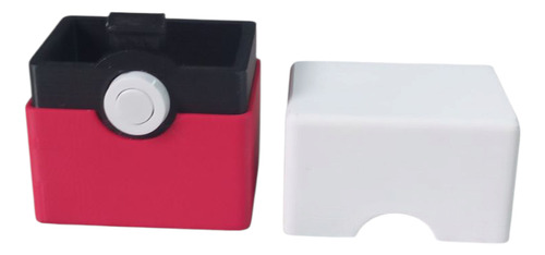 Caja Para Cartas Pokemón Rojo