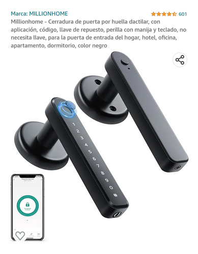 Cerradura Smart.llavin Con Huella Digital.app.codigo.llave