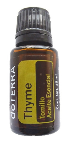 Aceite Esencial De Tomillo (thyme) Doterra 15 Ml