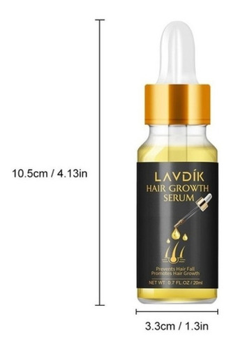Lavdik Crescimento Do Cabelo Serum Tratamento Perda De Cab