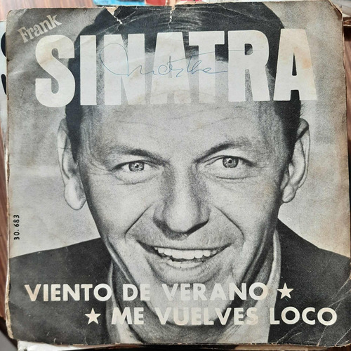 Simple Sobre Frank Sinatra Viento De Verano  C25